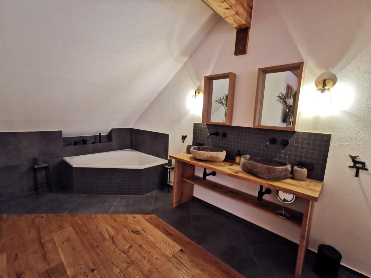 Alte Baeckerei Apartment Bescheid Bagian luar foto
