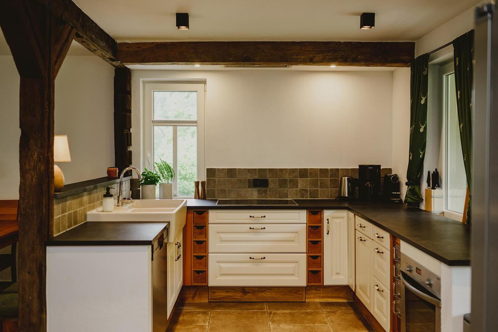 Alte Baeckerei Apartment Bescheid Bagian luar foto